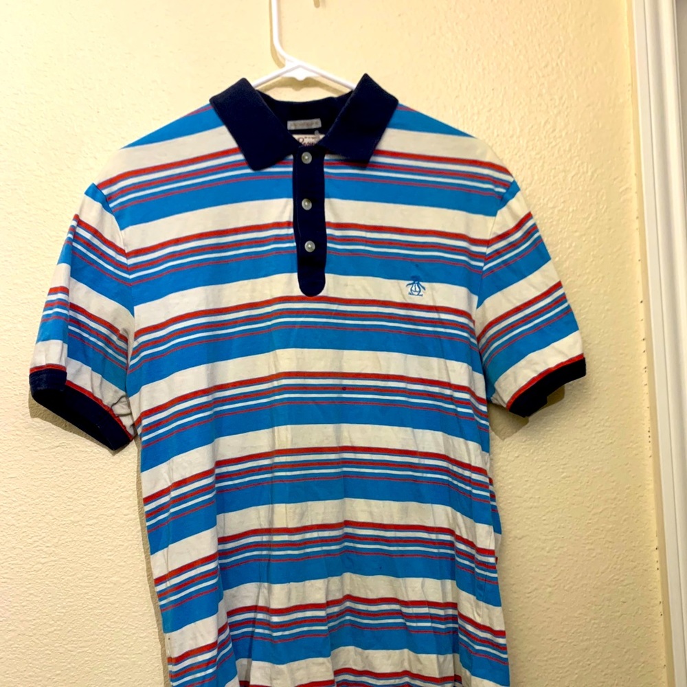 Penguin original polo stripped